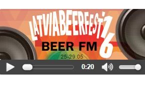Ufo vadīs alus festivāla Latviabeerfest radio BEER FM